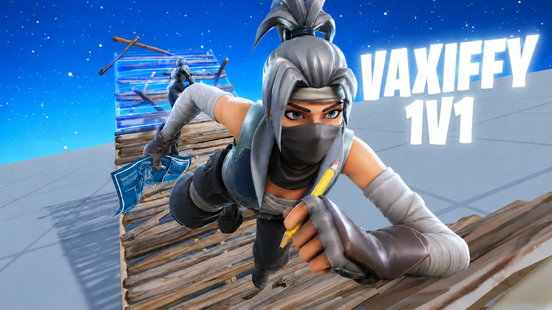 VAXIFFY 1V1 BUILD FIGHTS (200 PUMPS) — Fortnite Creative map