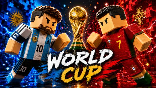 RED VS BLUE π΄π΅ MESSI VS RONALDO GOATπ β Fortnite Creative map