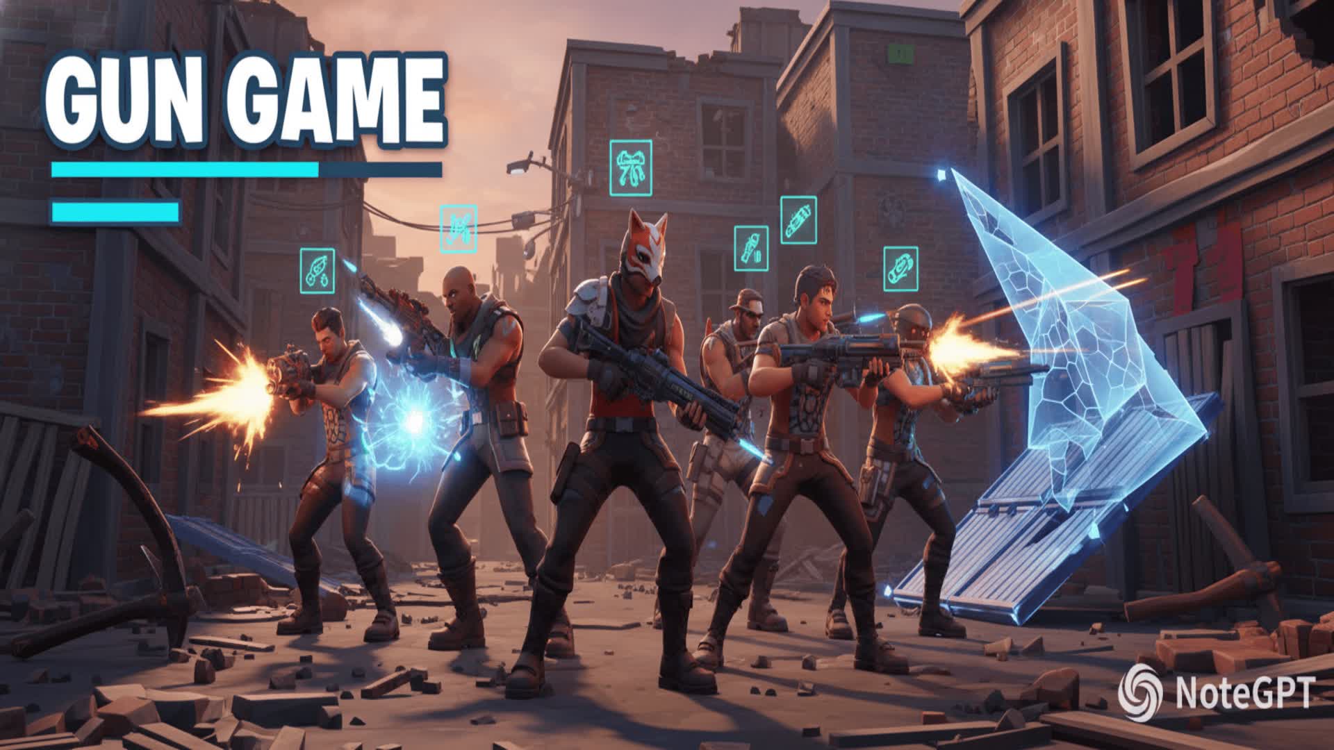 FAKE GUN GAME — Fortnite Creative map