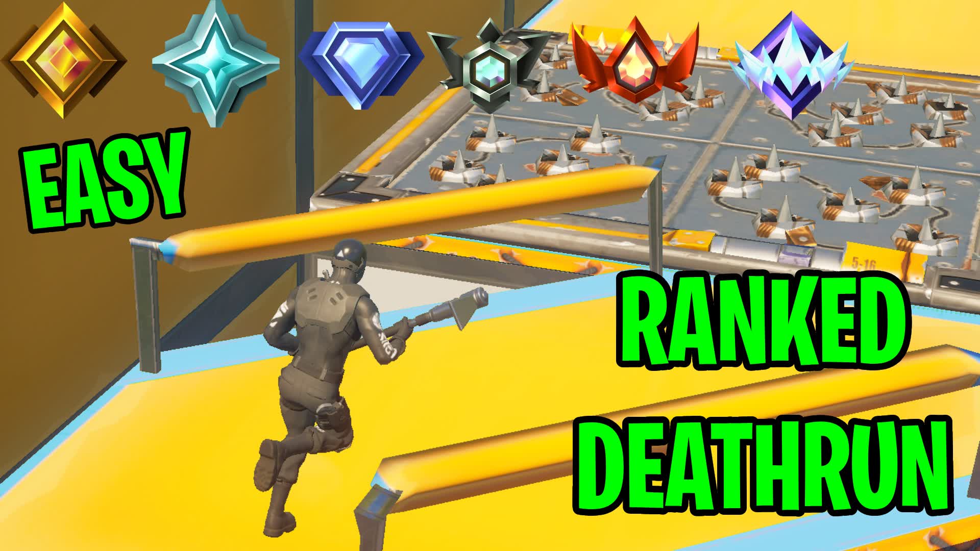 Ranked Deathrun β Fortnite Creative map
