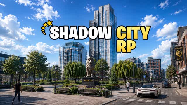 Shadow City RP 🌃 — Fortnite Creative map