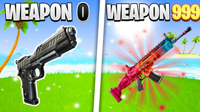 OG SUMMERπGUN GAMEπ«ONE SHOT β Fortnite Creative map