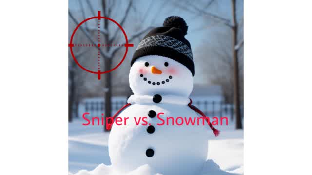 Sniper vs. Snowman — Fortnite Creative map
