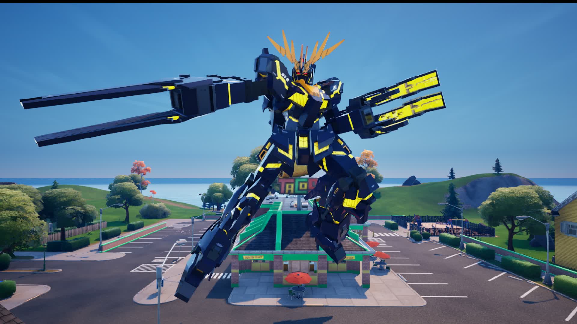 RX-0 Unicorn Gundam 02 Banshee — Fortnite Creative map