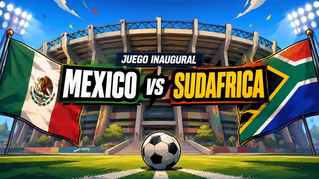 MEXICO vs SUDAFRICA INAUGURACIΓN MUNDIAL β Fortnite Creative map
