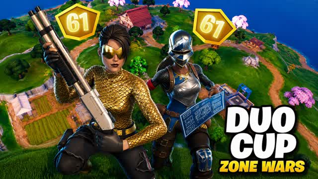 DUO CUP REALISTIC ZONE WARS β Fortnite Creative map