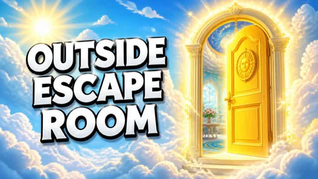 OUTSIDE ESCAPE ROOM — Fortnite Creative map