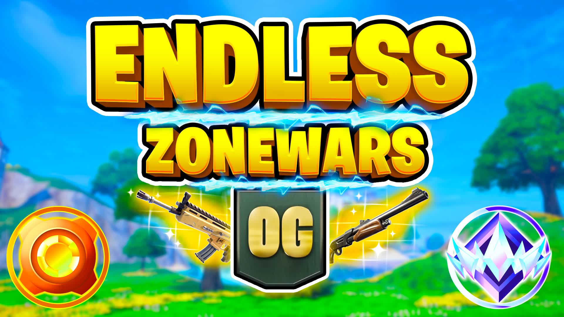 OG Endless Zone Wars β Fortnite Creative map