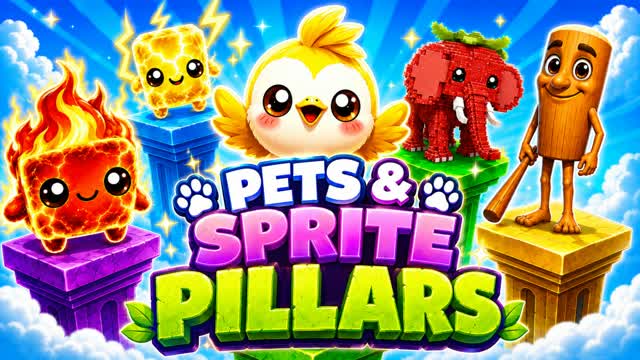 PETS & SPRITE PILLARS โ Fortnite Creative map
