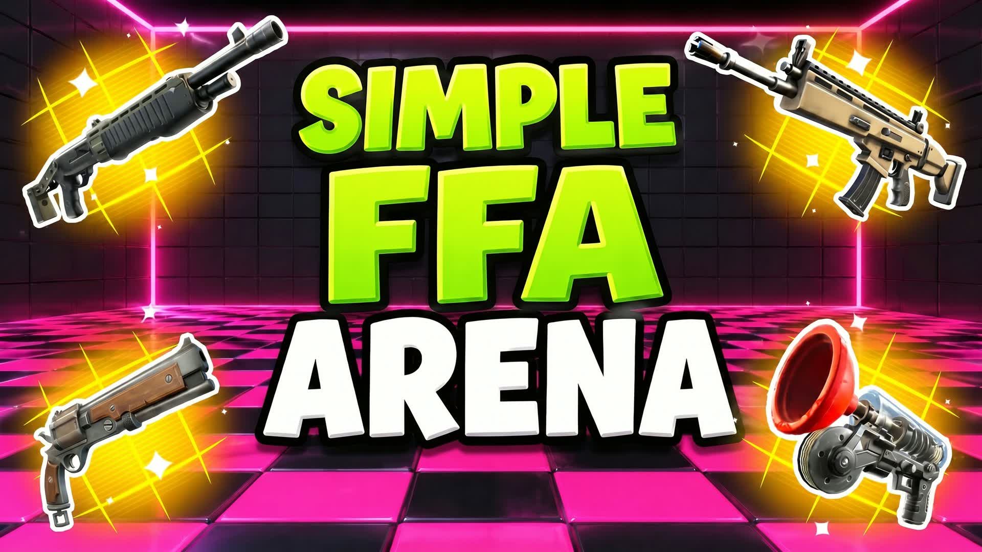 SIMPLE FFA FIGHT ARENA โ Fortnite Creative map