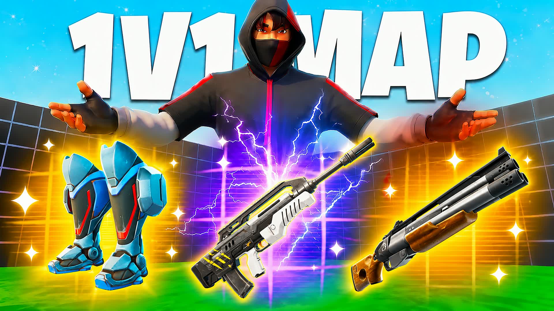 RUNNERS - 1V1 FFA — Fortnite Creative map