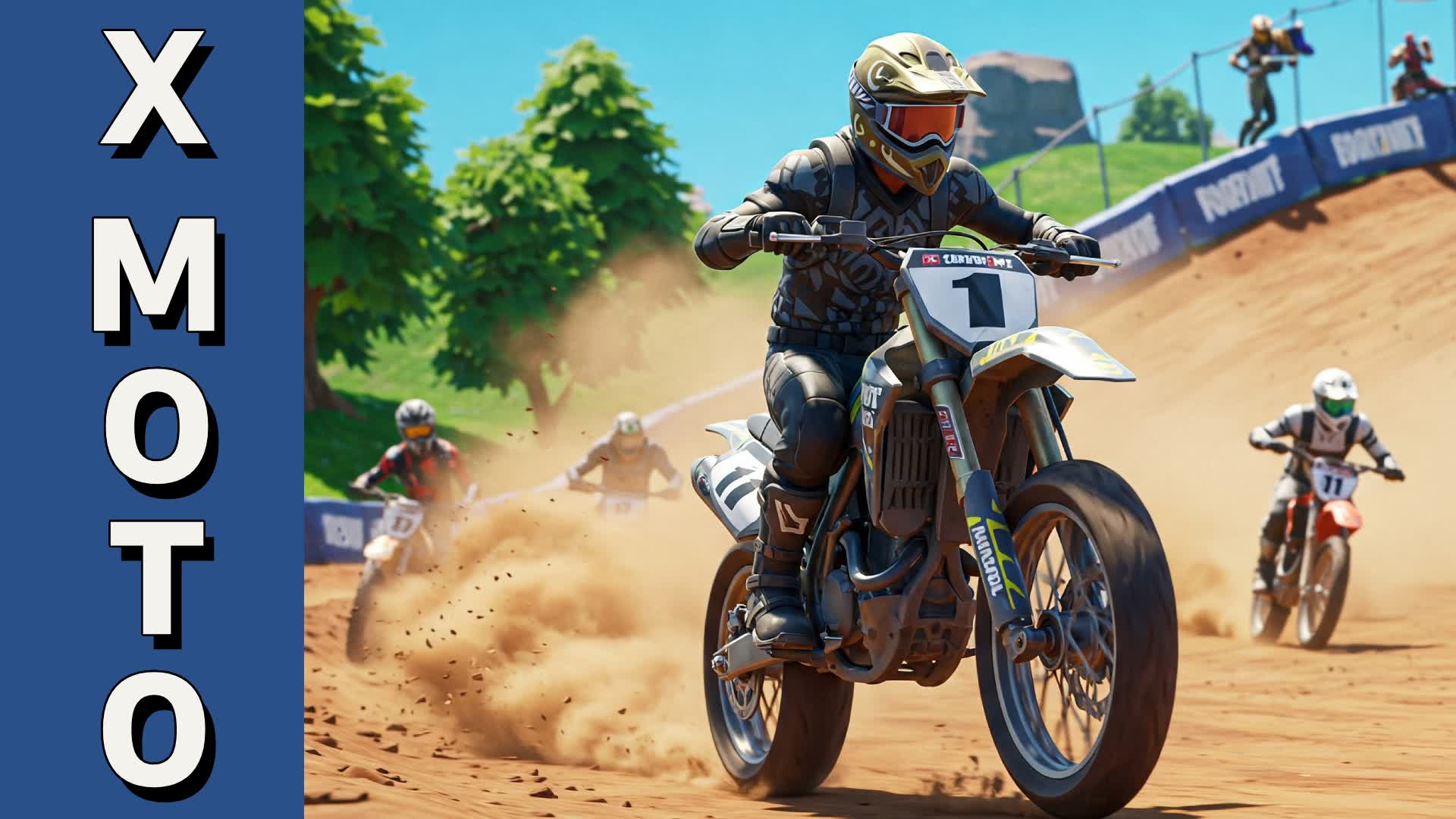 X Moto Race🏁 — Fortnite Creative map