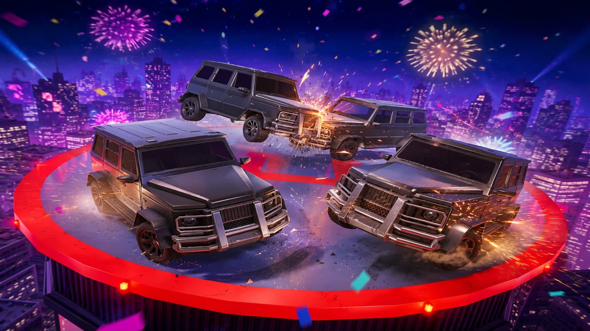 CAR SUMO โ Fortnite Creative map