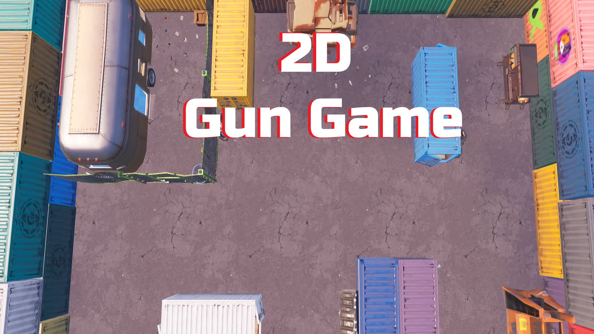 2D Container Gun Game — Fortnite Creative map