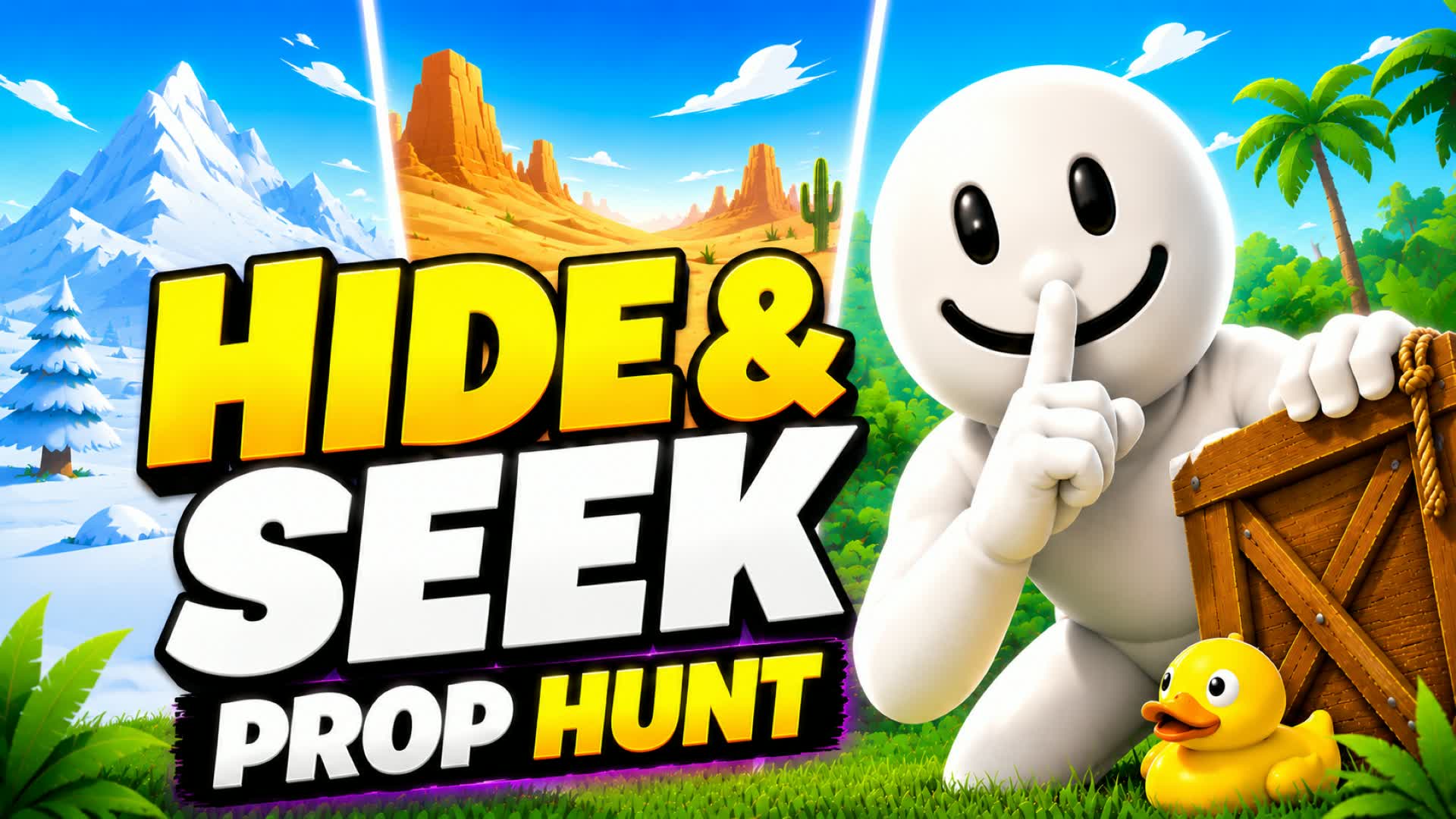 πͺ PROP HUNT π HIDE AND SEEK β β Fortnite Creative map