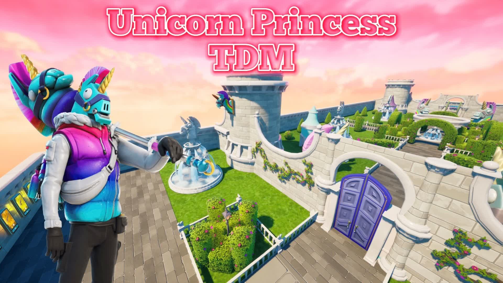 Unicorn Princess TDM — Fortnite Creative map