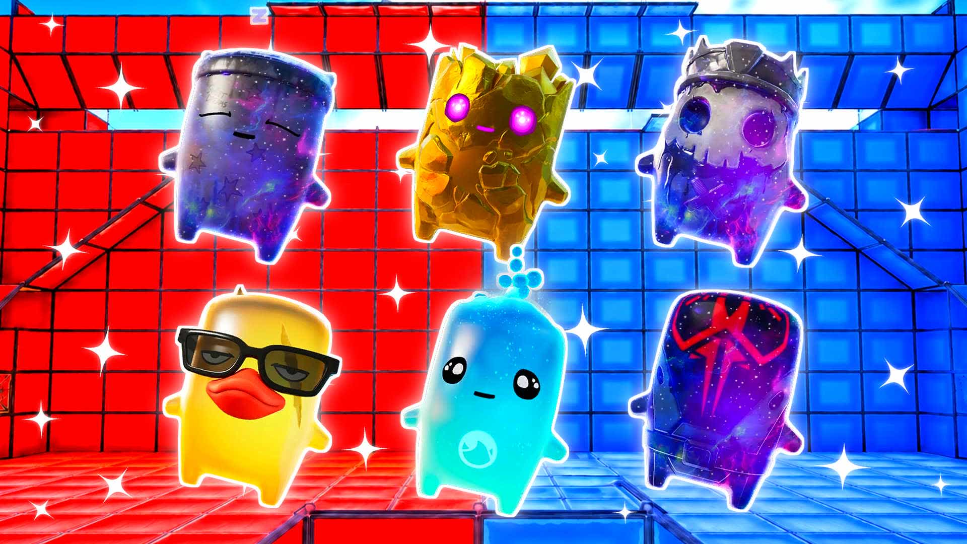 STEEL ECHO RED VS BLUE π΄π΅ β Fortnite Creative map