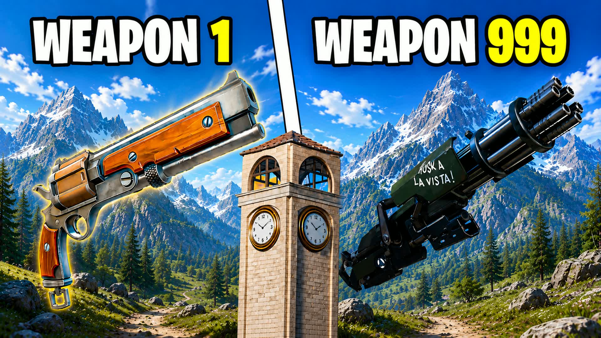 Titled Towers One Shot π― Gun Game β Fortnite Creative map