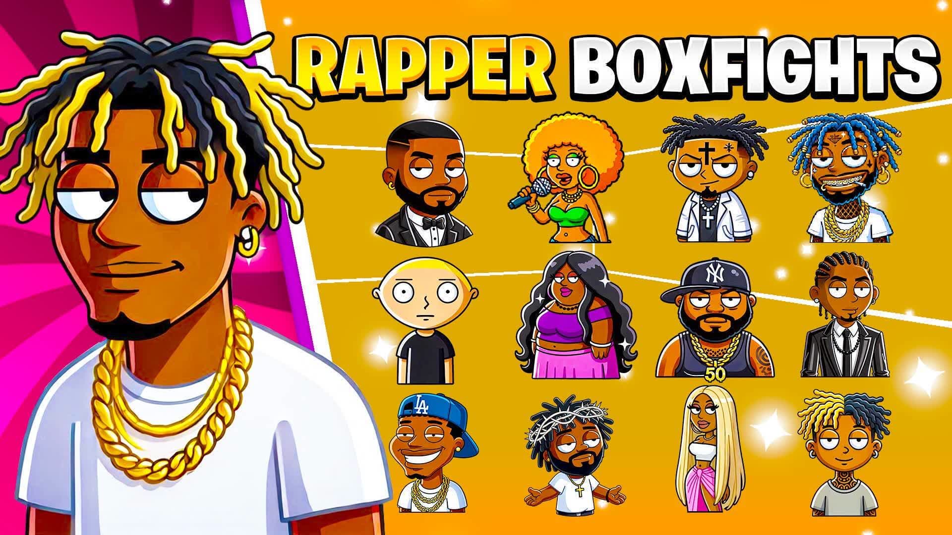 RAPPER BOX FIGHTS ποΈ β Fortnite Creative map