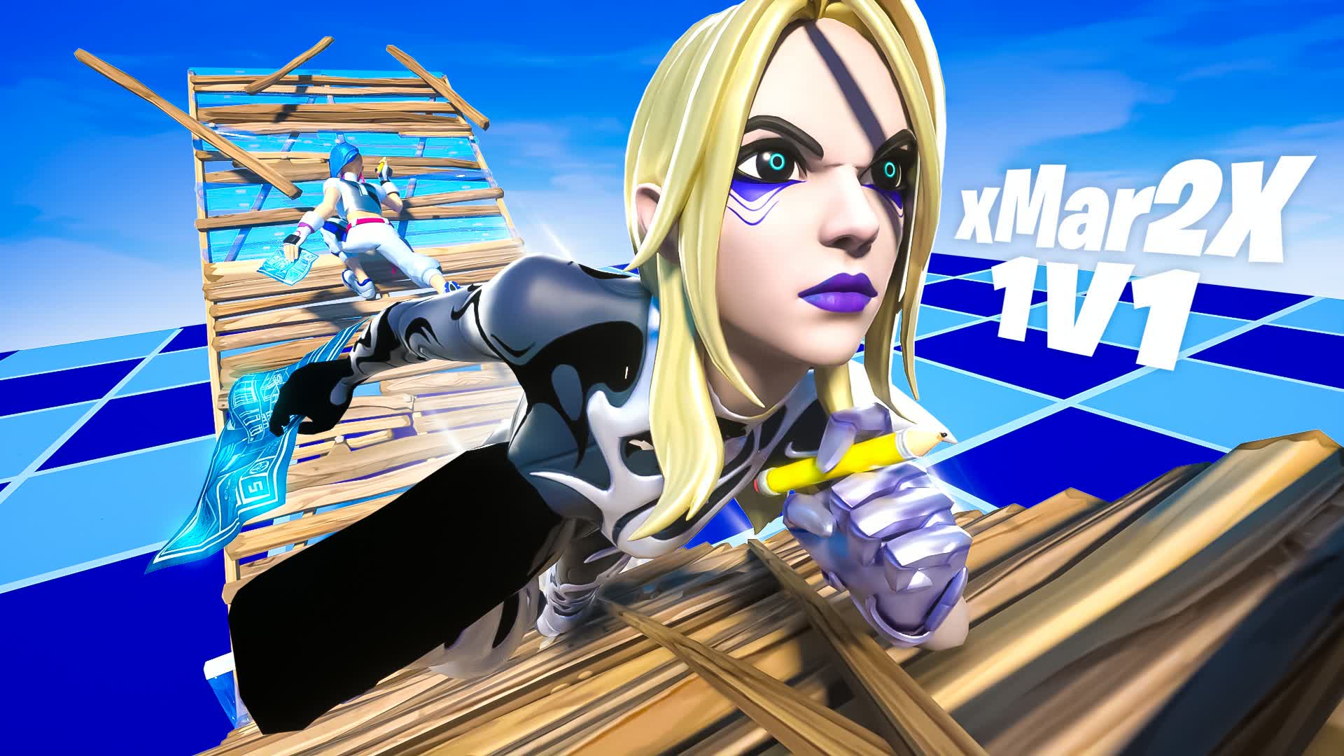 xMar2X 1V1 AIM & PIECE CONTROL PRACTICE โ Fortnite Creative map