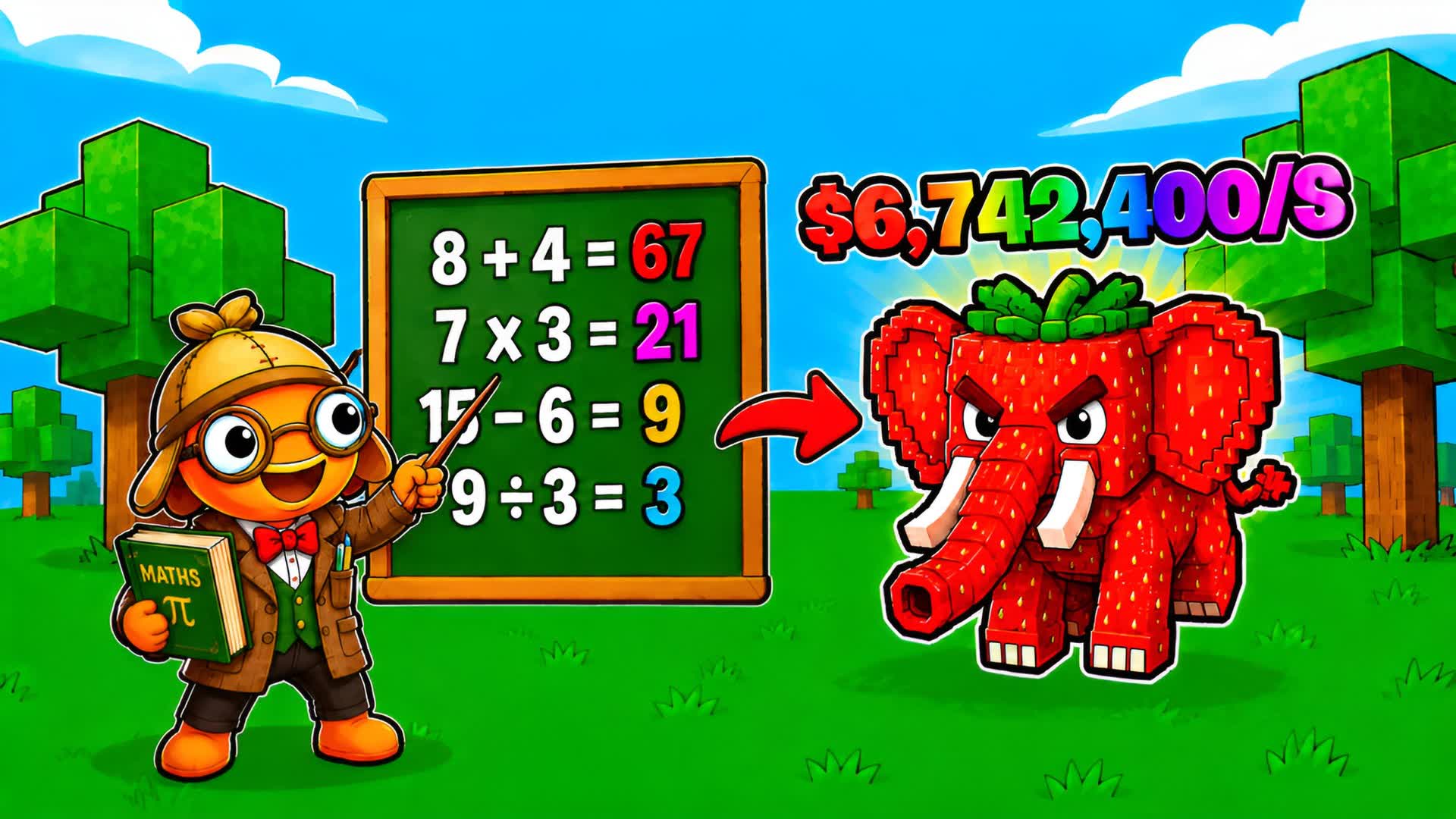 CALCULATE FOR BRAINROTS β Fortnite Creative map