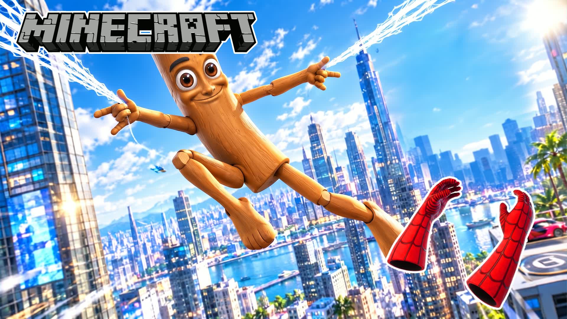SPIDERS CITY ULTRA DRIVE 🚗 — Fortnite Creative map