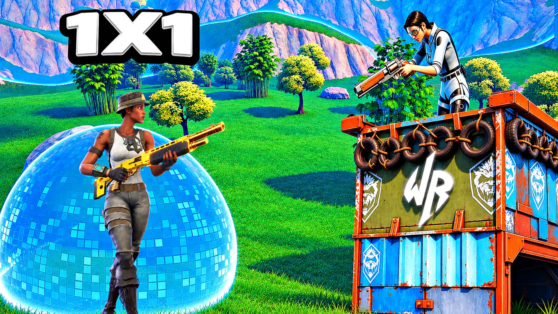 SPEED 1V1 ZERO BUILD — Fortnite Creative map