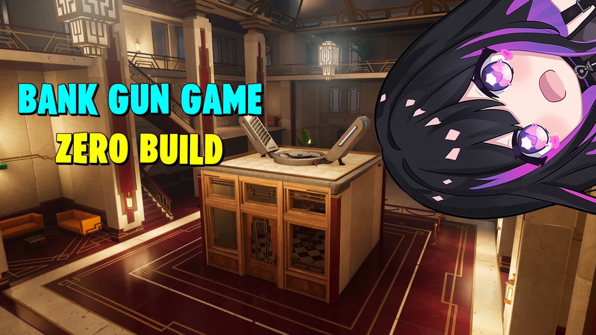 Bank Gun Game - Zero Build! — Fortnite Creative map