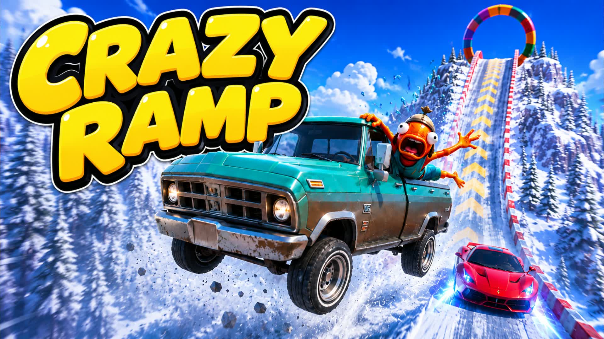 π€ͺ CRAZY RAMP π€ͺ β Fortnite Creative map