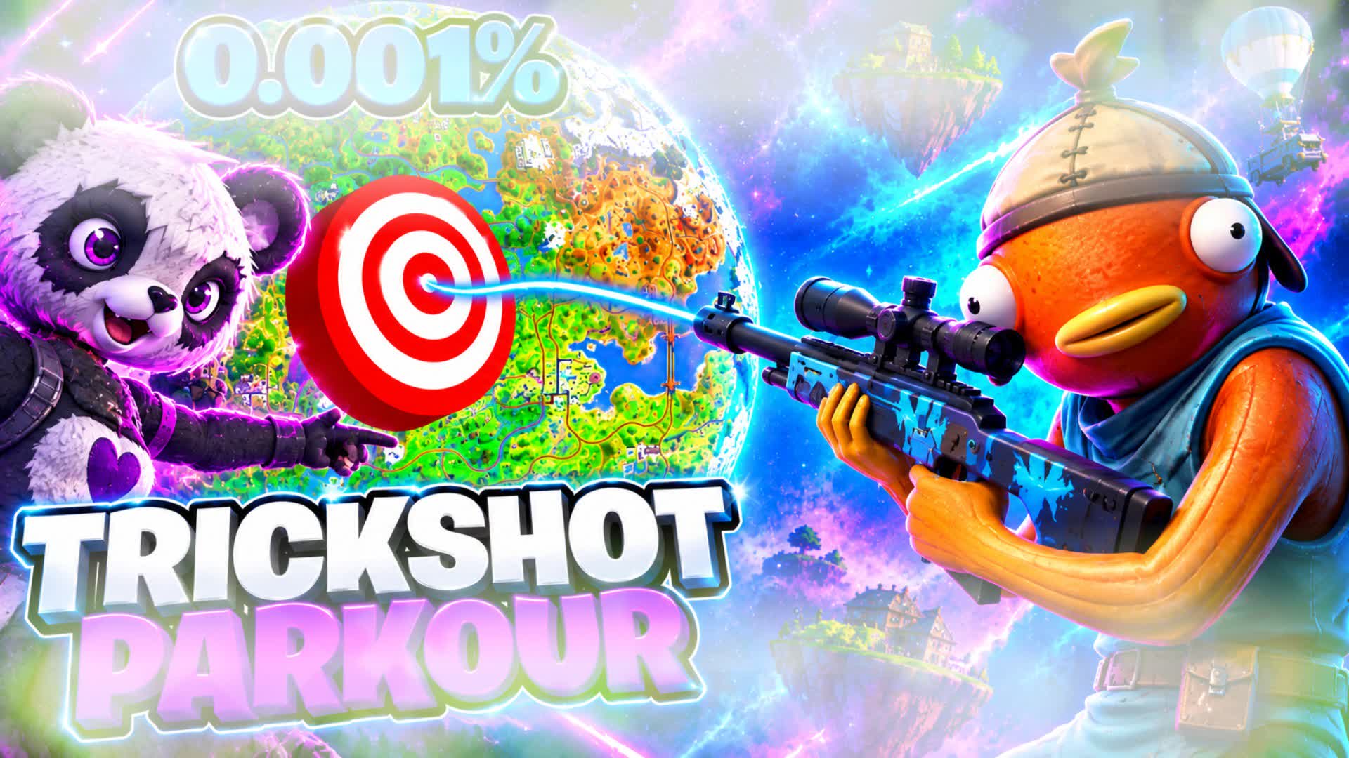 TRICKSHOT SPIDER — Fortnite Creative map