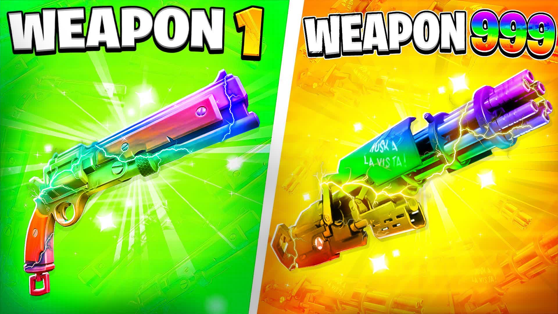 SUPER MEME GUN GAME π€£ ONE SHOT π― β Fortnite Creative map