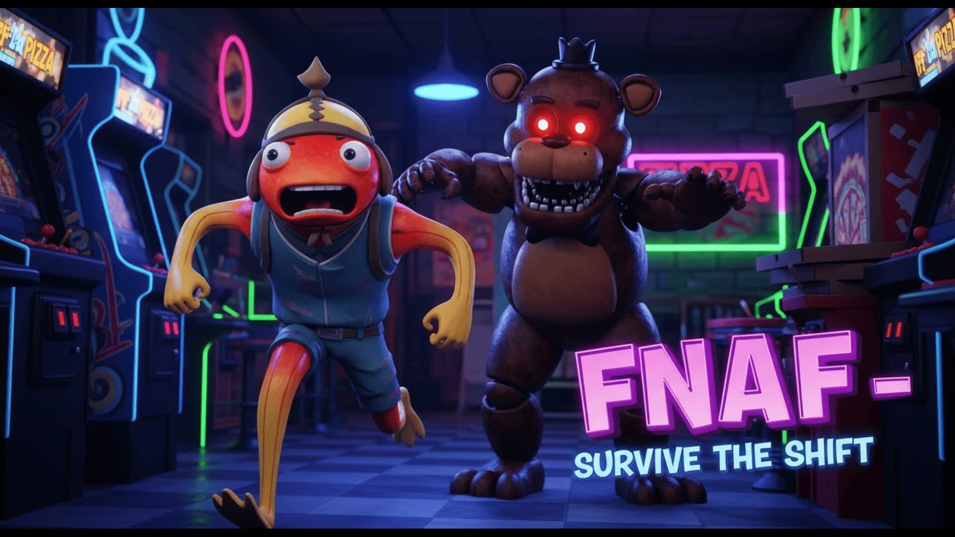 FNAF - SURVIVE THE SHIFT — Fortnite Creative map