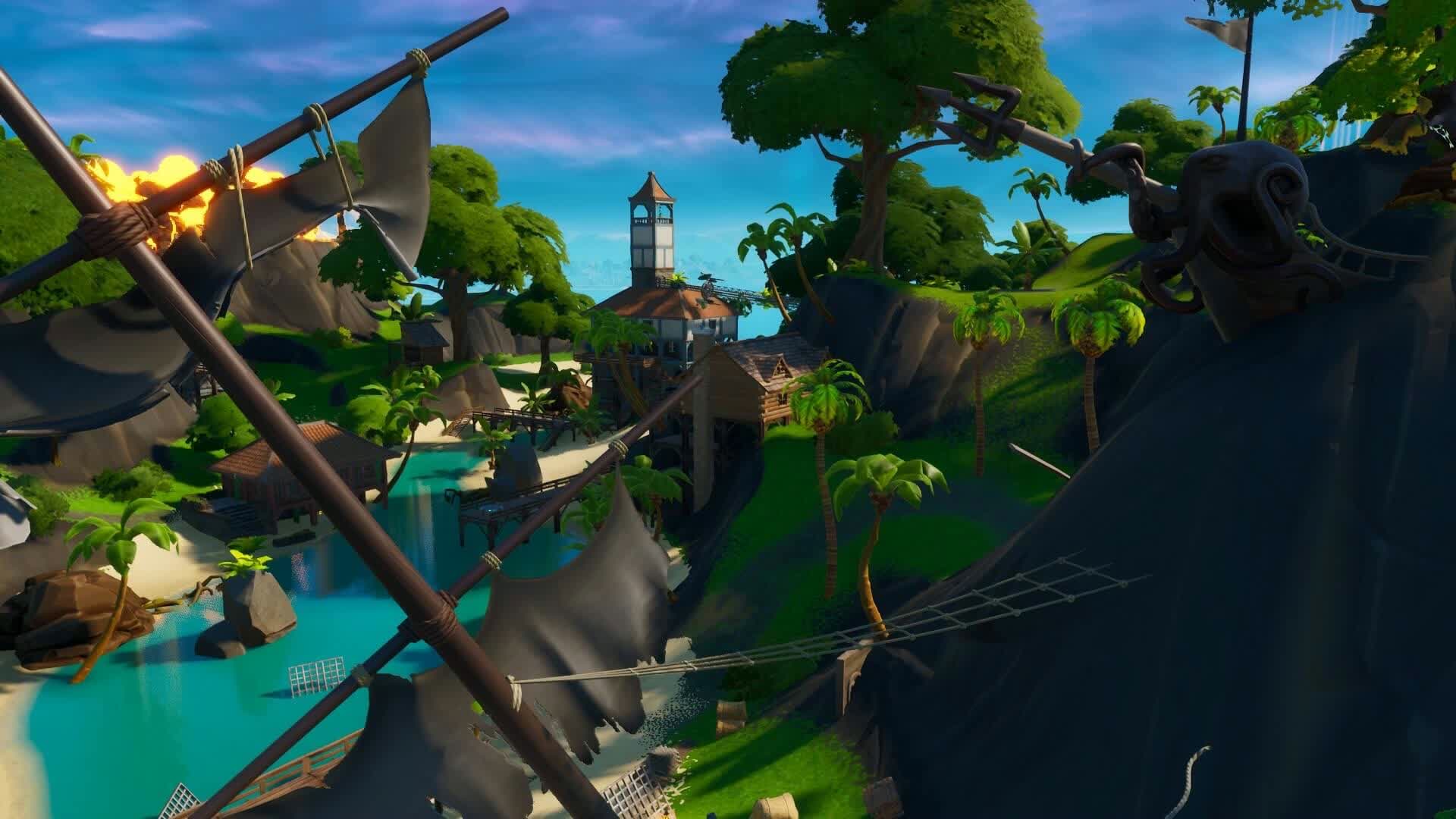 zone wars con bosses — Fortnite Creative map