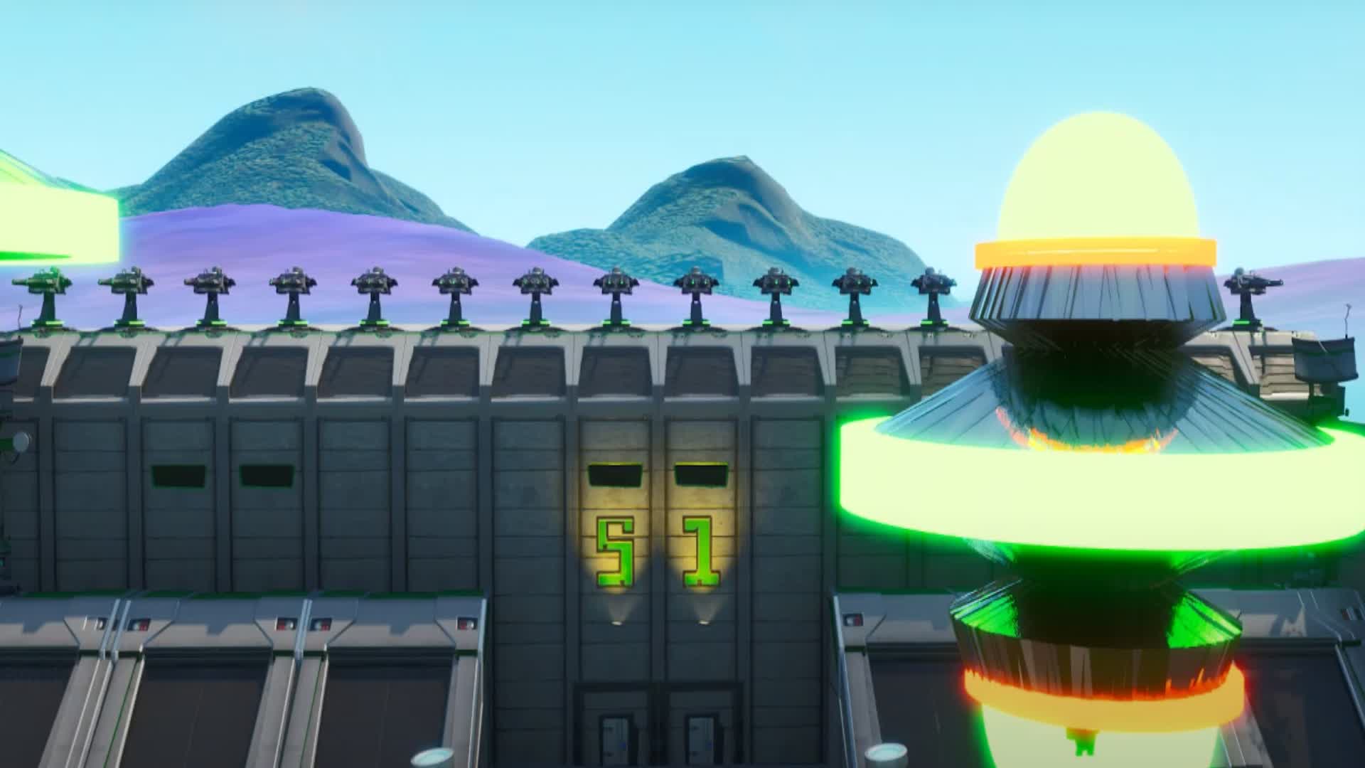 Area 51 Hide and Seek — Fortnite Creative map