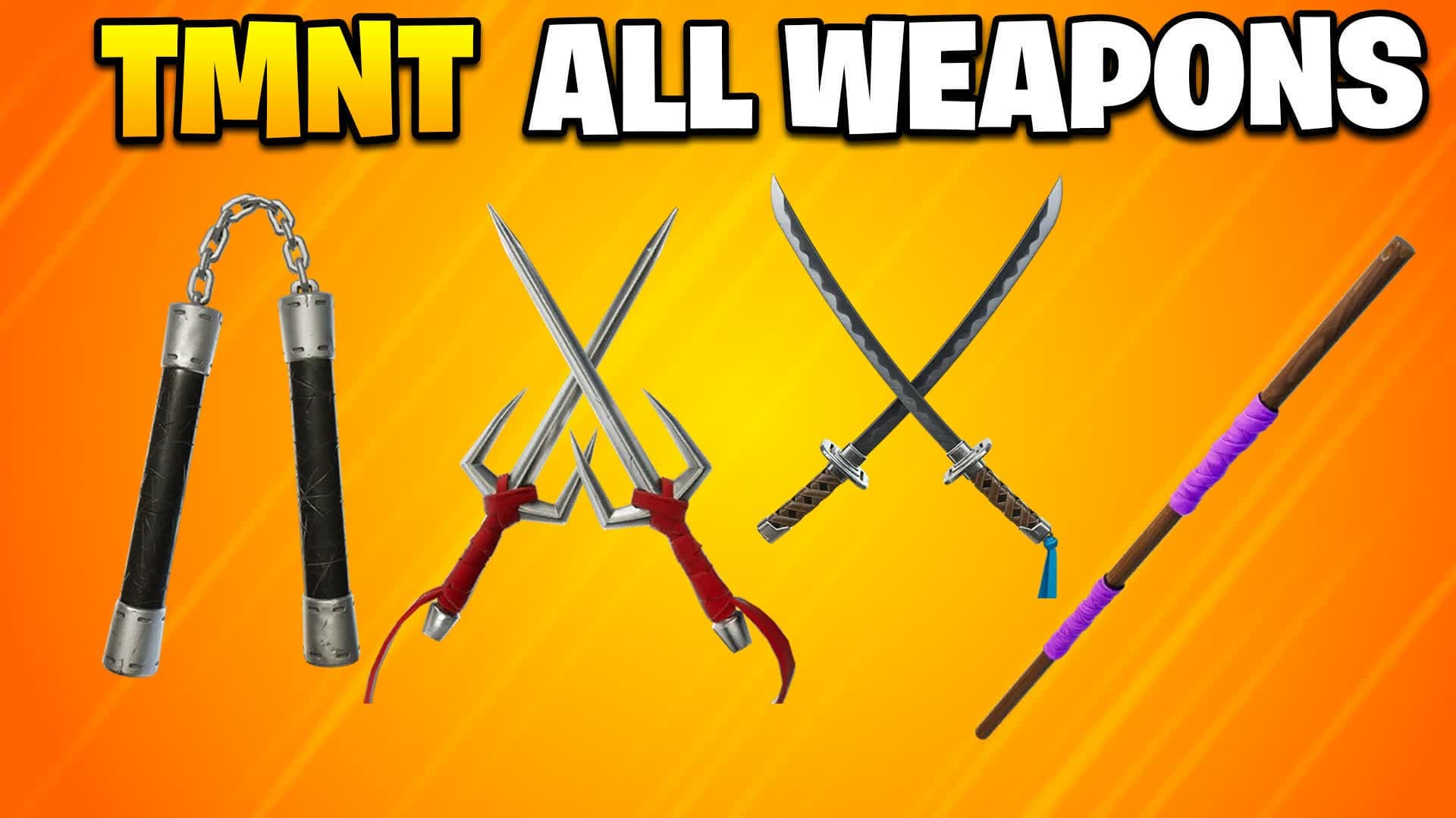 TMNT - FFA ALL WEAPONS — Fortnite Creative map