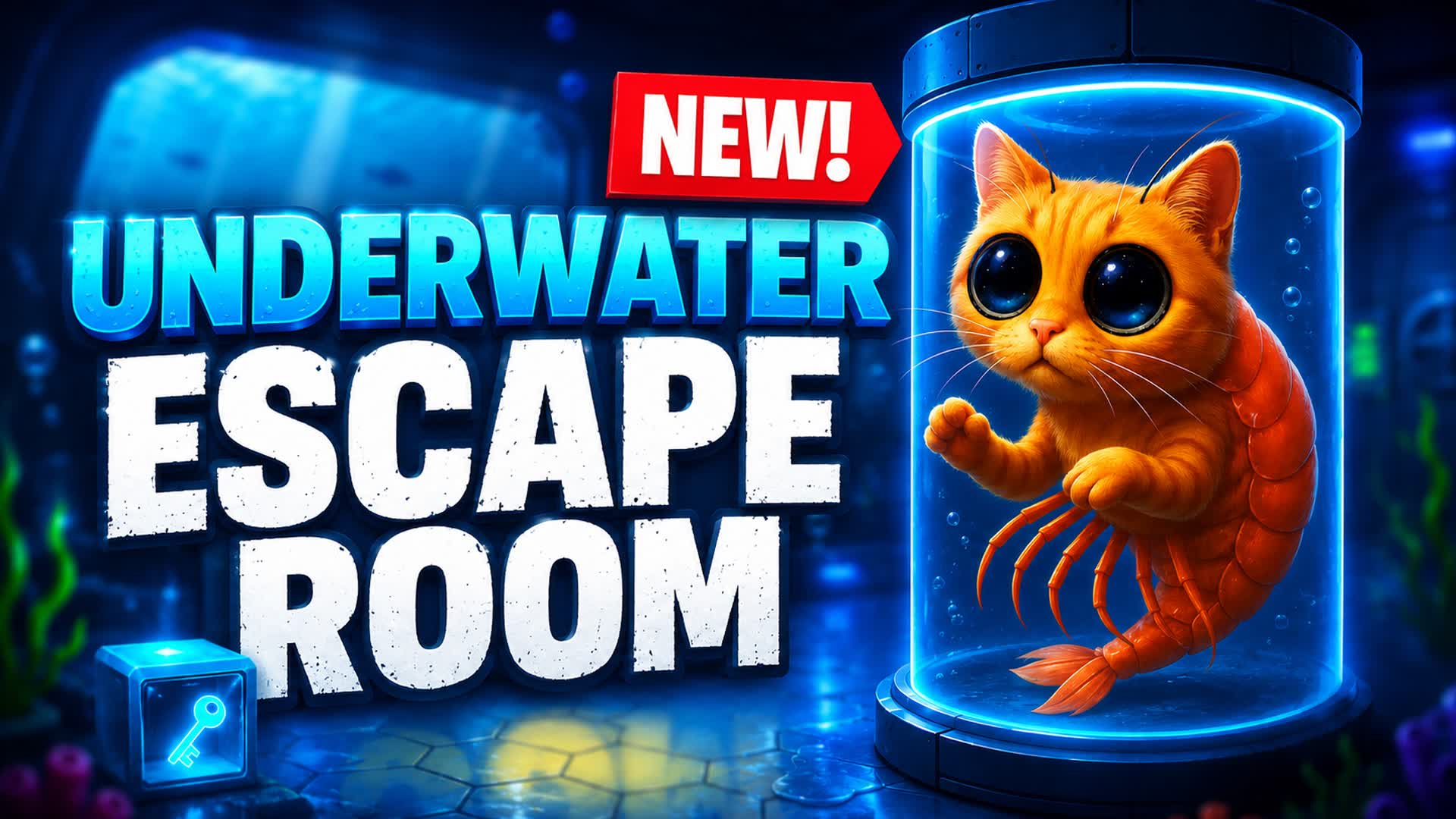 🌊UNDERWATER ESCAPE ROOM🧩 — Fortnite Creative map