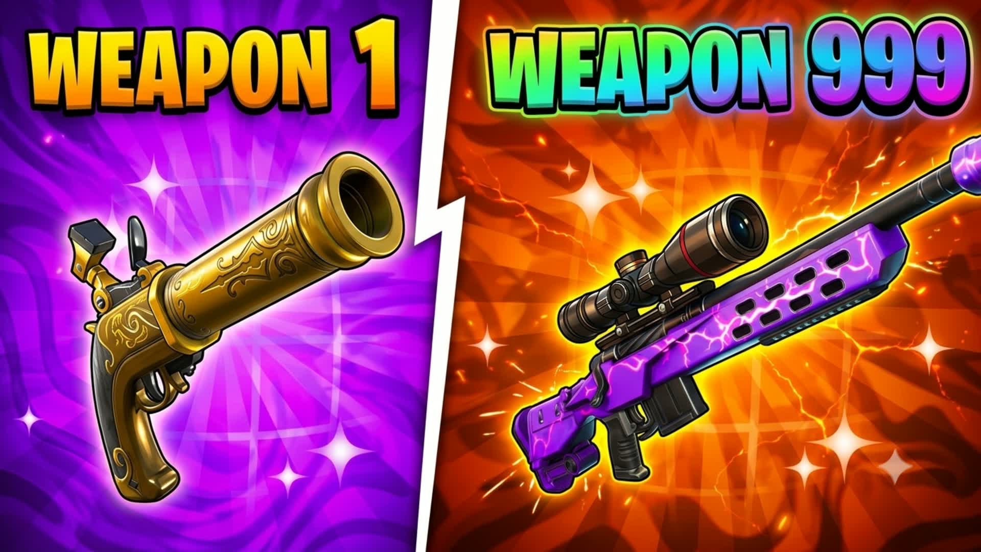 ๐คฉ GUN GAME ๐ฏ CRAZY VILLAGE ONE SHOT โ Fortnite Creative map