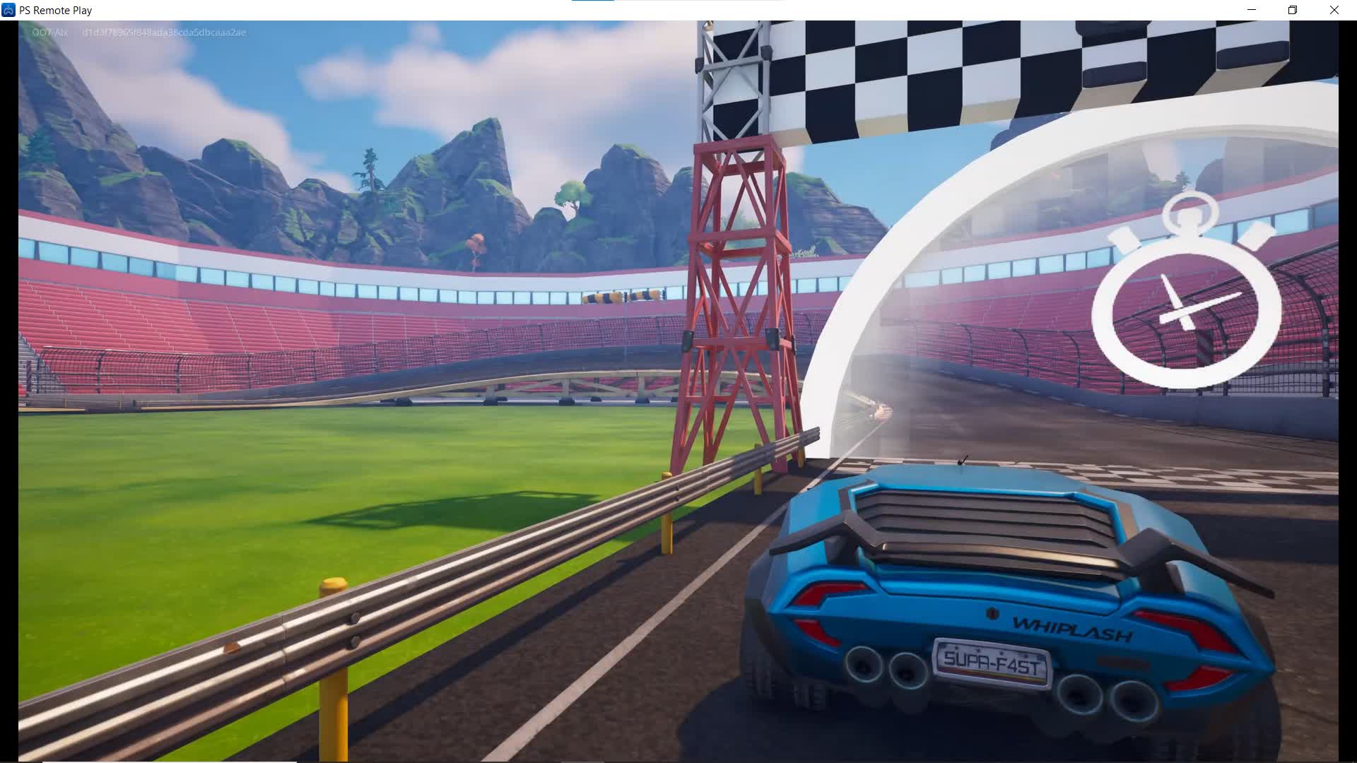 Race game — Fortnite Creative map