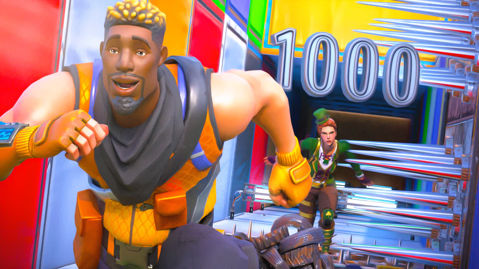 ⭐ 1000+ LEVELS EASY DEATHRUN⭐ — Fortnite Creative map