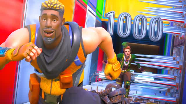 ⭐ 1000+ LEVELS EASY DEATHRUN⭐ — Fortnite Creative map