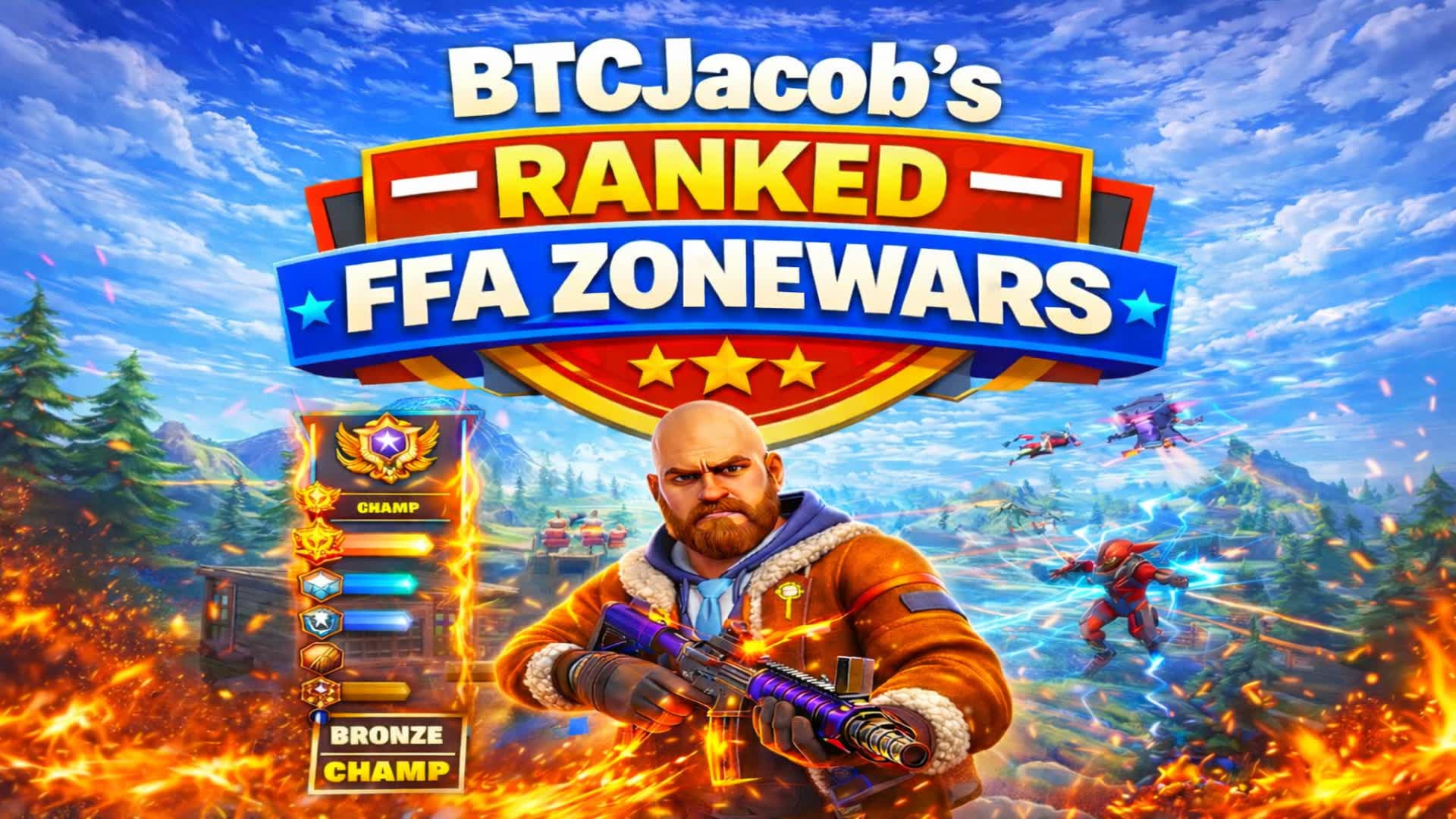 BTCJacob's FFA Zonewars — Fortnite Creative map