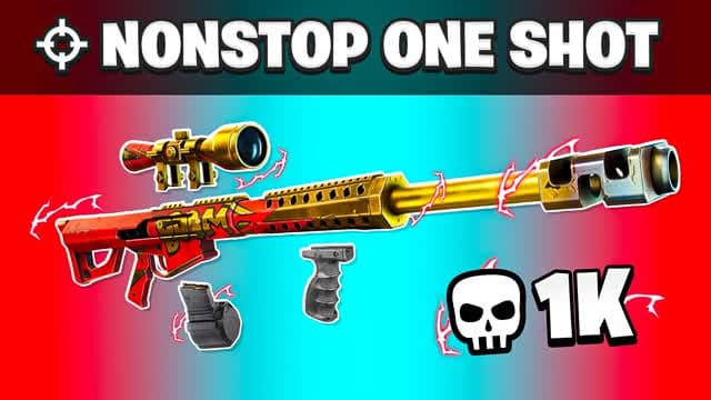 NONSTOP ONE SHOT SNIPER 🎯 — Fortnite Creative map