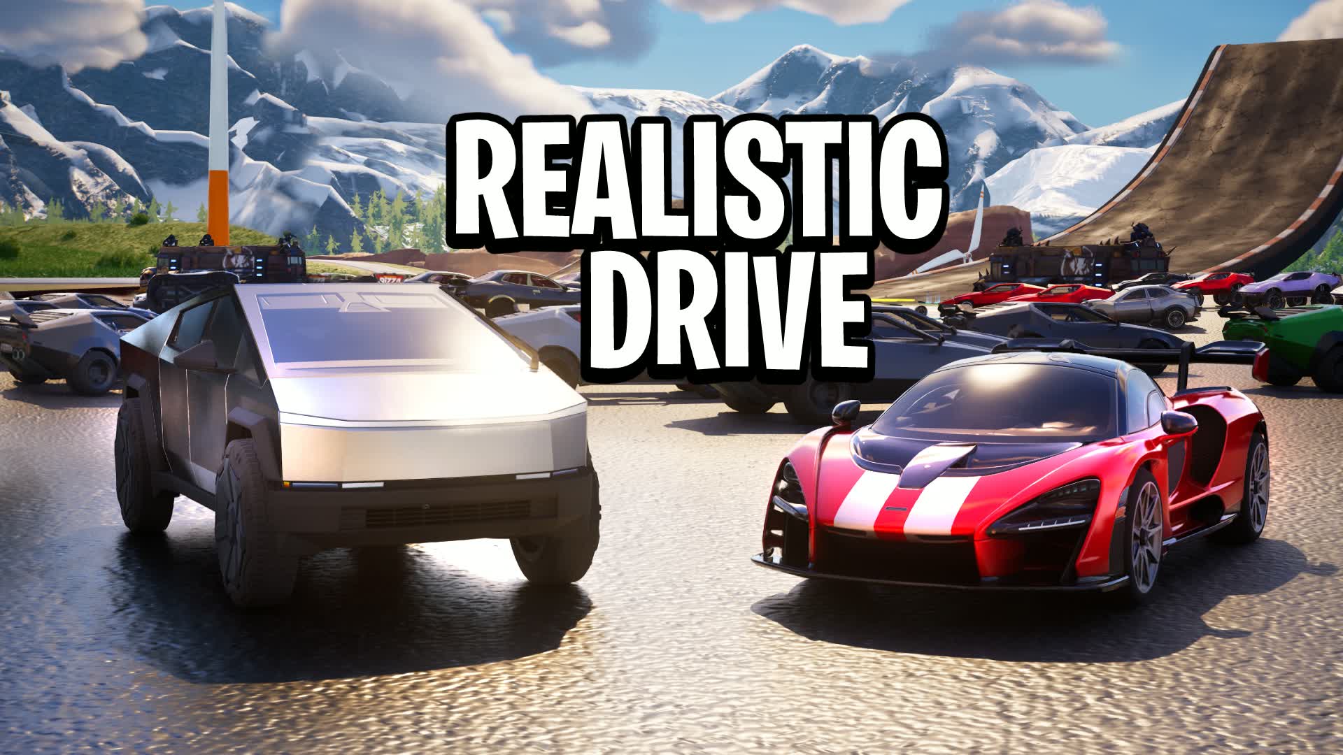 REALISTIC DRIVE π β Fortnite Creative map