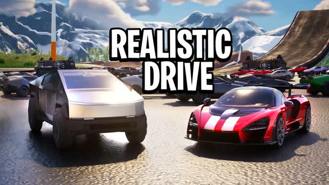 REALISTIC DRIVE π β Fortnite Creative map