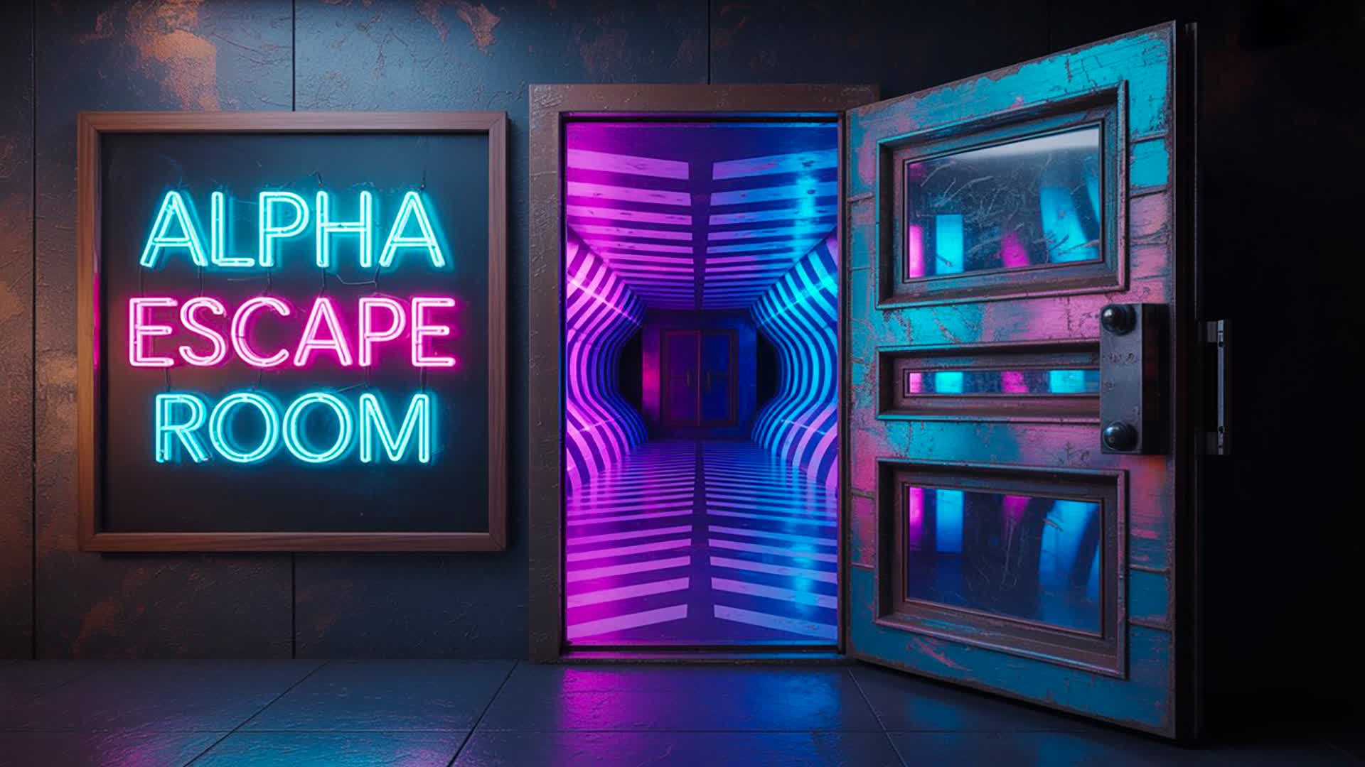 ALPHA ESCAPE ROOM — Fortnite Creative map
