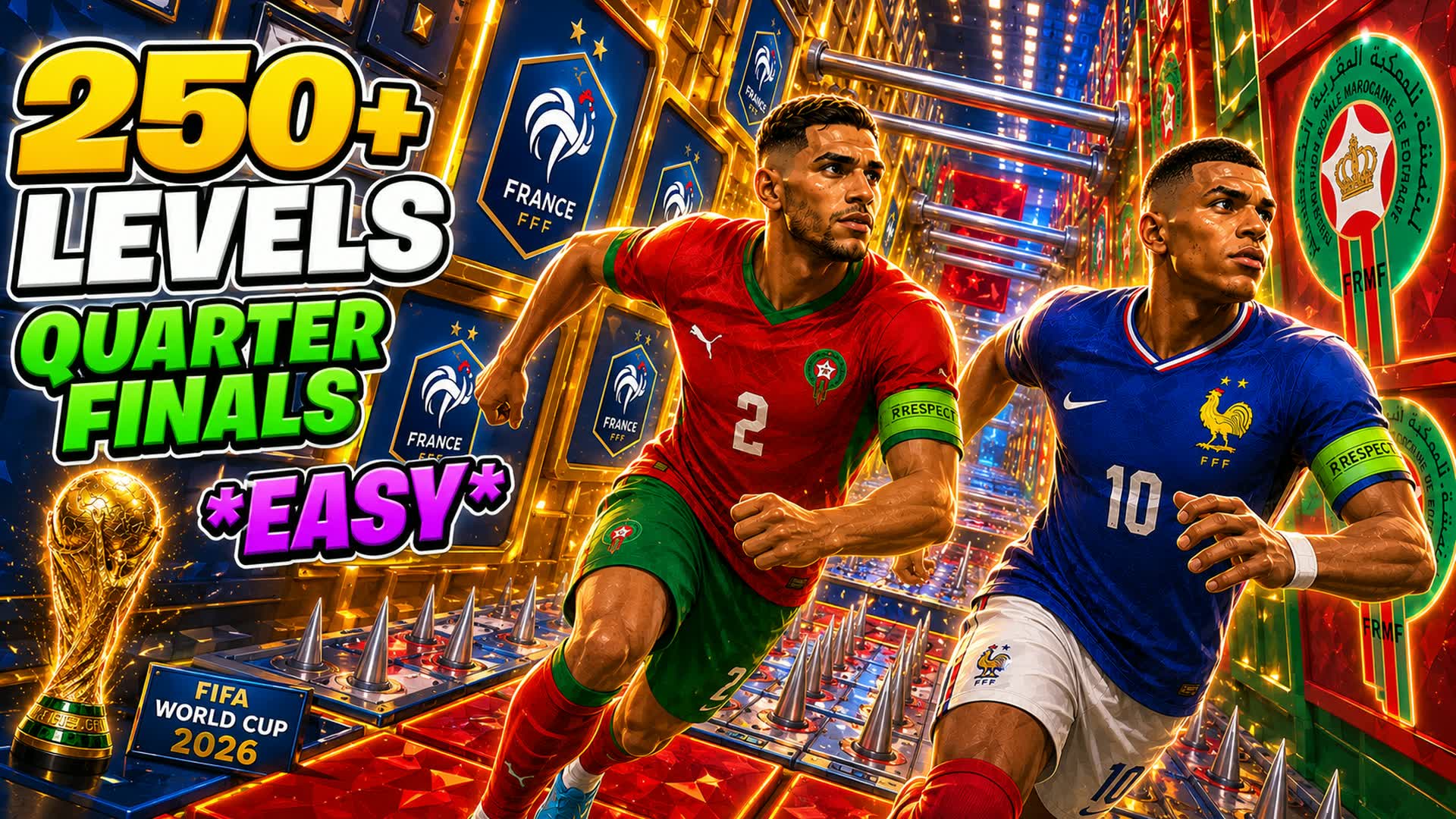 PARKOUR FRANCE VS MOROCCO DEATHRUN — Fortnite Creative map