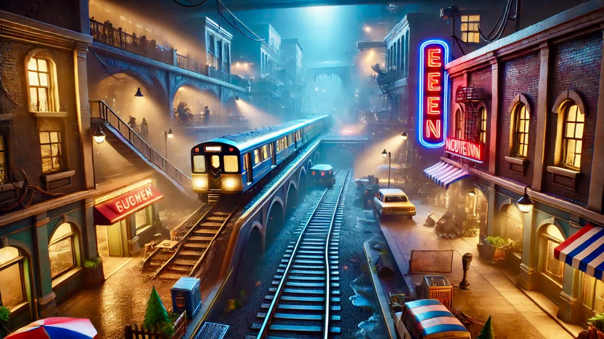 Metro - Free For All β Fortnite Creative map