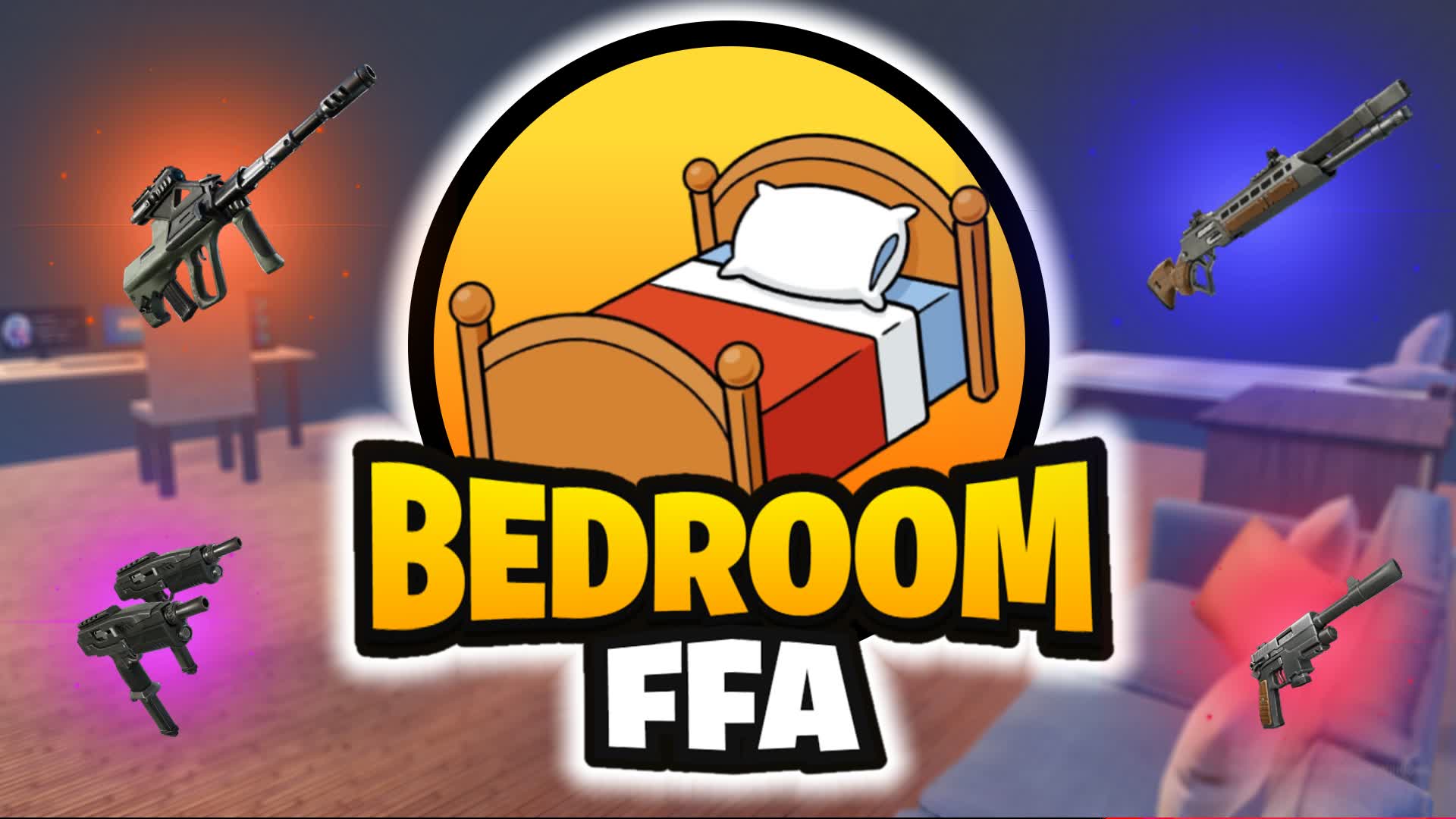Bedroom FFA⭐ — Fortnite Creative map
