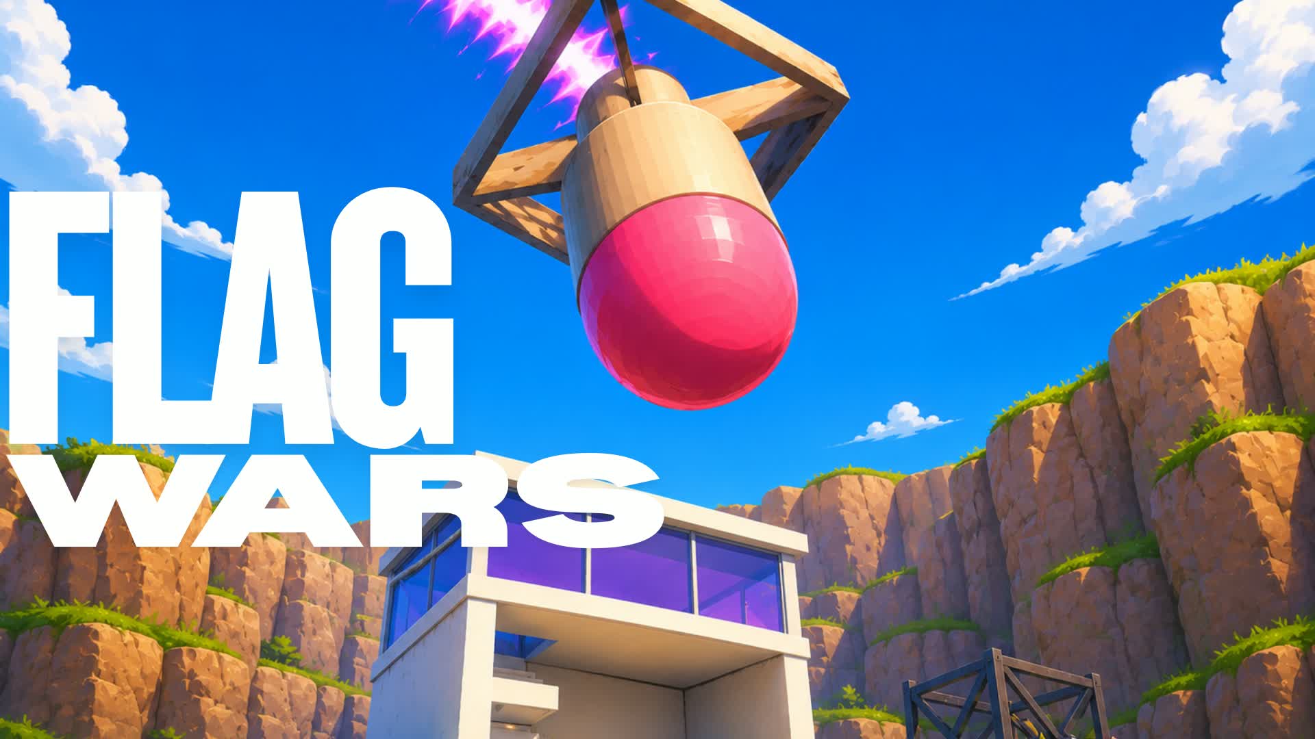 FLAGWARS🚩 (BETA) — Fortnite Creative map
