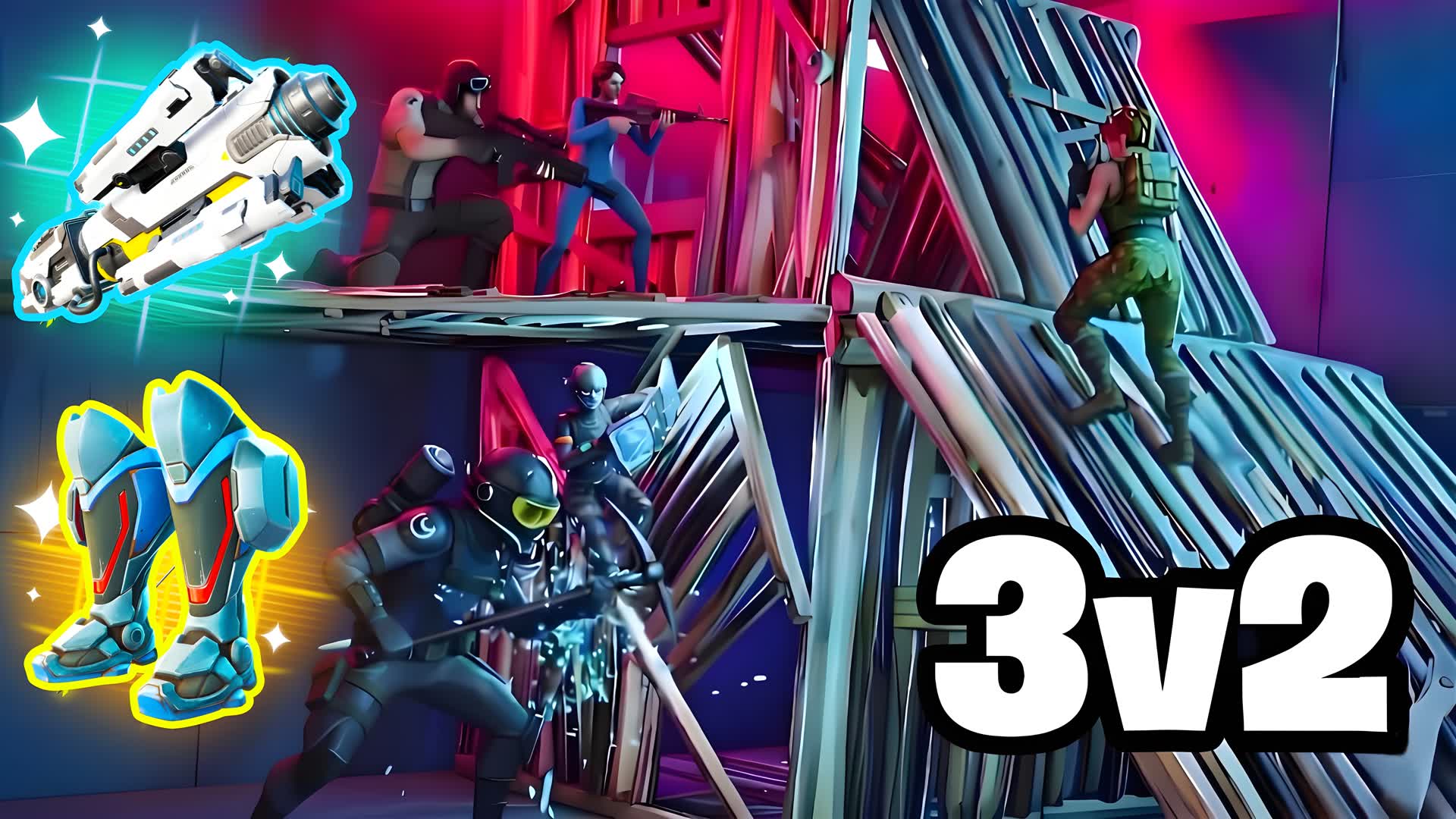 PIECE CONTROL 3V2 💥DRO — Fortnite Creative map